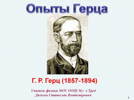 Опыты Герца, Изобретение радио А.С. Поповым.